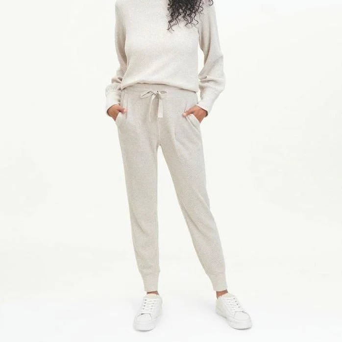 Casual Chic Alpine Jogger (Heather Oatmeal)