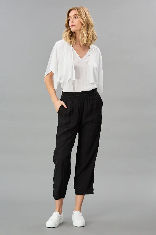 Affordable Trendy Fashion D-Satin Cropped Jogger