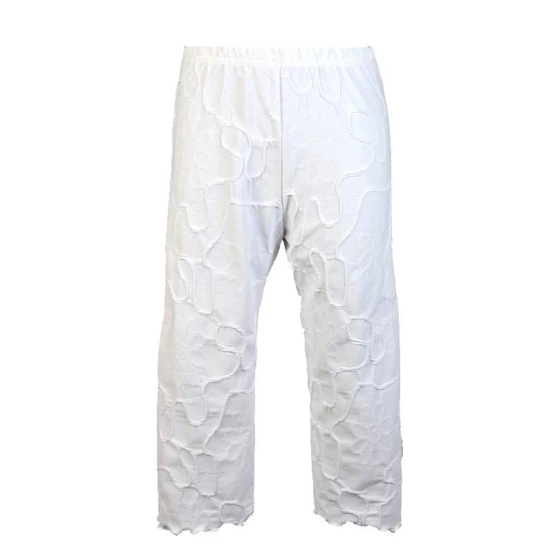 Huge Price Cut White Conduit Clam Digger Pant